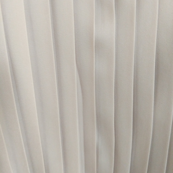 Accordion Pleated Skirt Tan - Picture 4 of 8